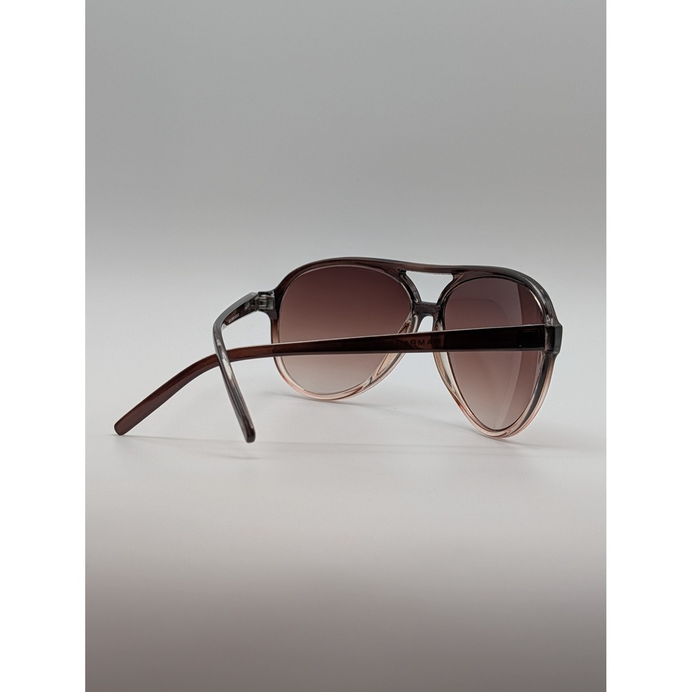Rampage RS 1011 Womens Aviator Sunglasses Brown Gradient Lens Plastic Frame
